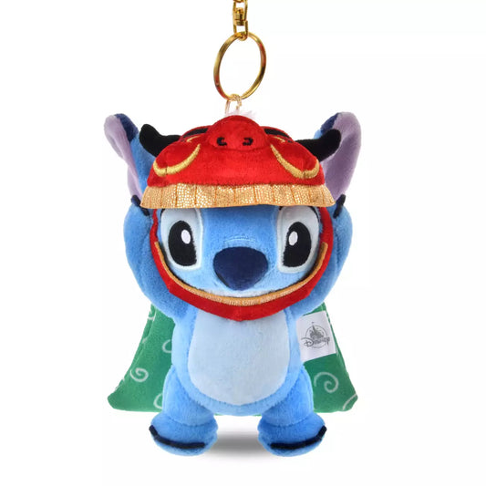 Disney Store JP | NEW YEAR STITCH 2026 Lion Dance Plush Keychain