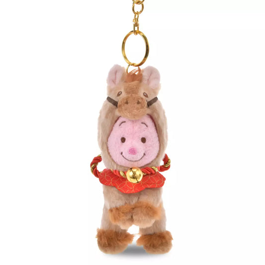 Disney Store JP | ETO Year of Horse Collection 2026 Plush Keychain - Piglet