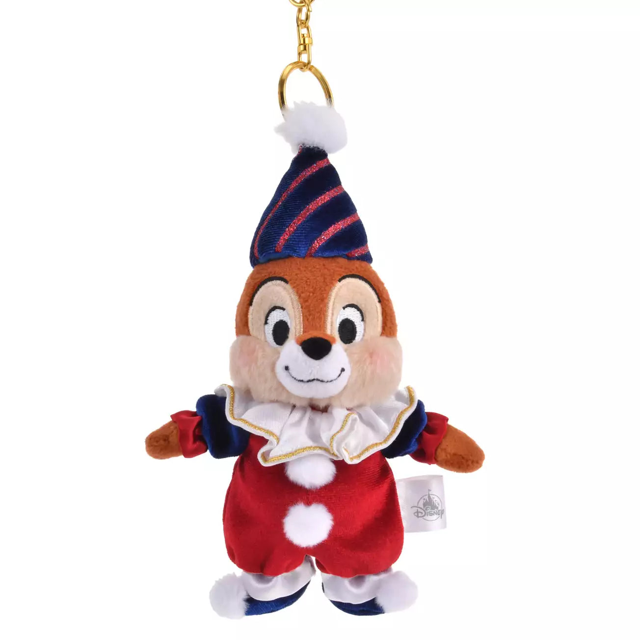 Disney Store JP | PIERROT COSTUME Series Plush Keychain - Chip
