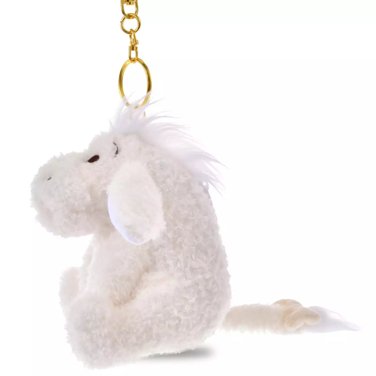 Disney Store JP | WHITE POOH Reversible Plush Keychain - Eeyore