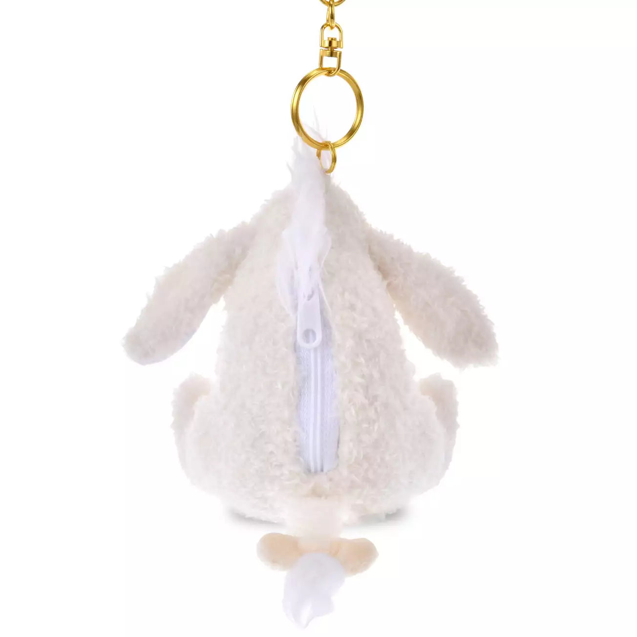 Disney Store JP | WHITE POOH Reversible Plush Keychain - Eeyore