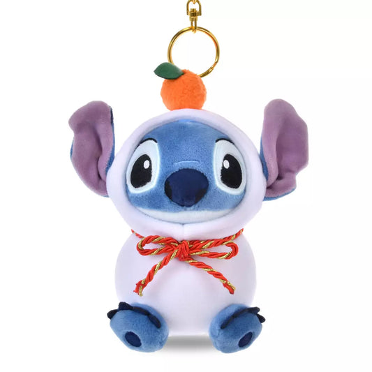 Disney Store JP | NEW YEAR STITCH 2026 Kagami Mochi Stitch Plush Keychain