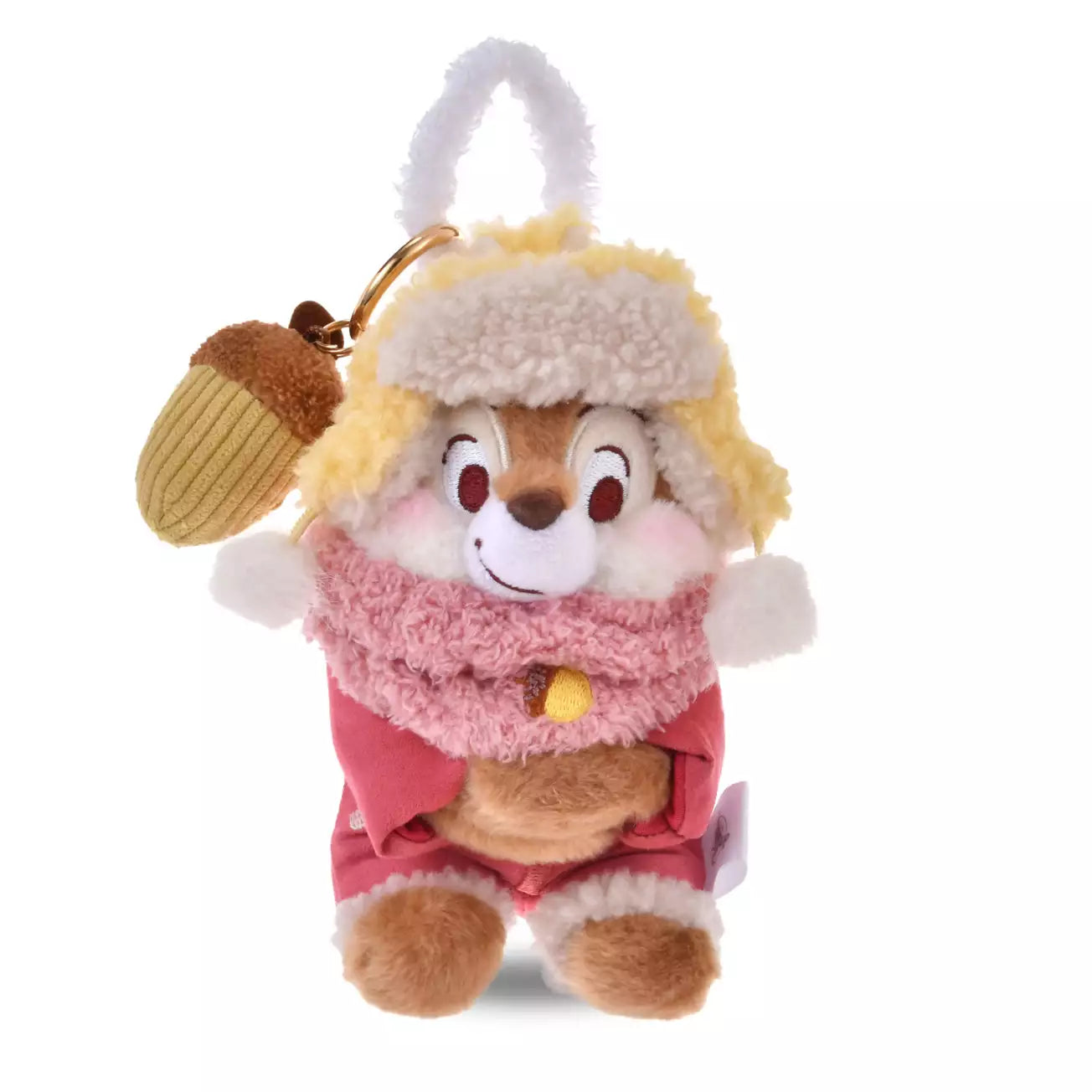 Disney Store JP | Winter CHIP ‘N DALE Plush Keychain - Chip