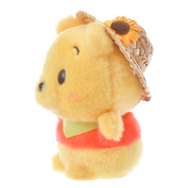 Disney | Pooh Urupocha-Chan Straw Hat Plush Toy