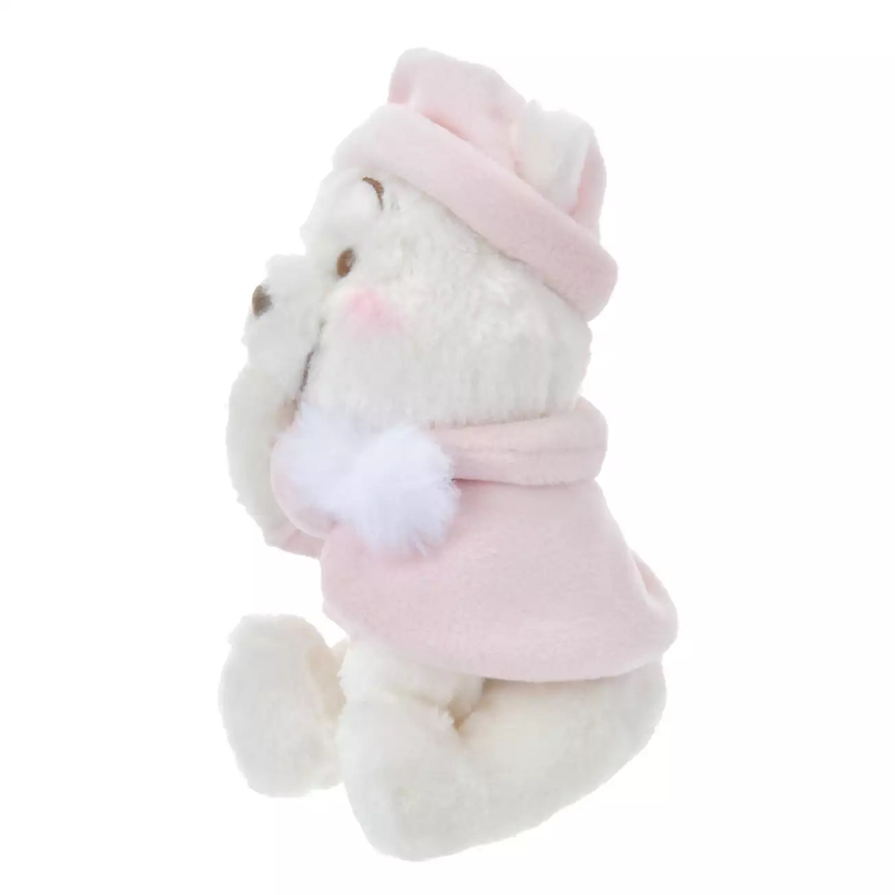 Disney | White Pooh Fruit Latte Color 2024 | Winnie the Pooh Stuffed Toy Keychain Pink