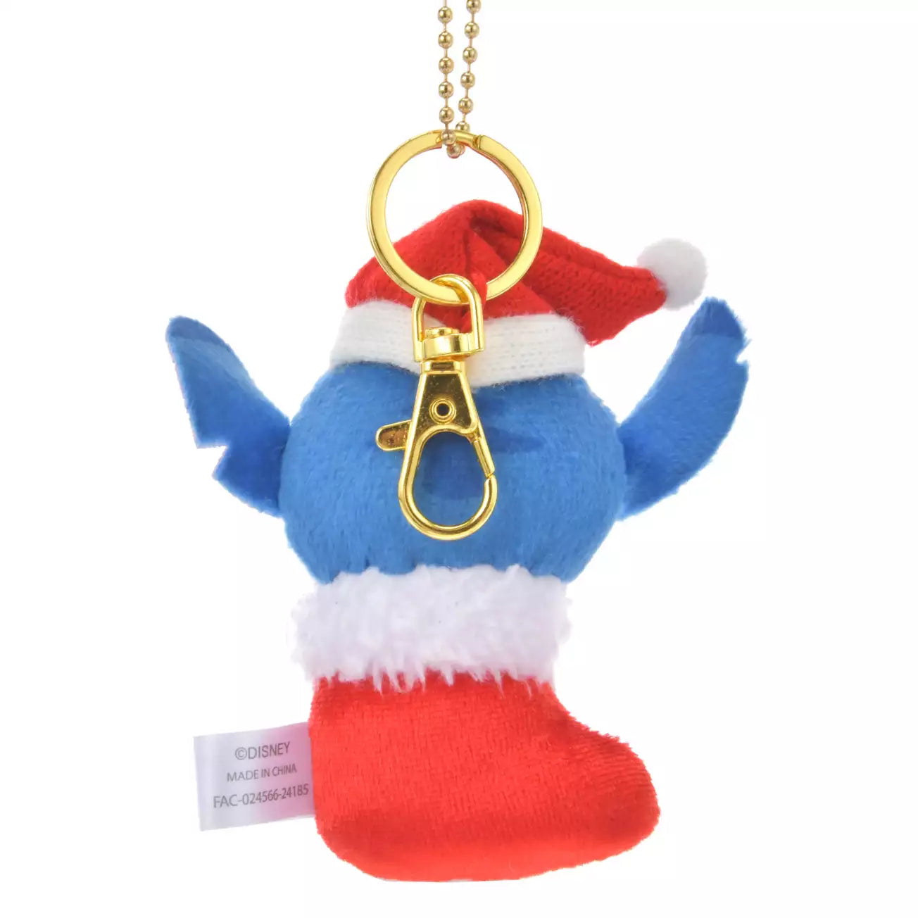 Disney | Christmas Socks 2024 | Stitch Mascot Keychain