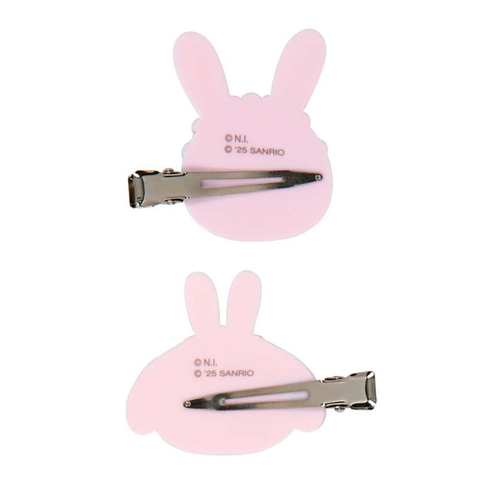 Sanrio | Mezzo Piano x Sanrio Characters Bangs Clip Set of 2 - My Melody