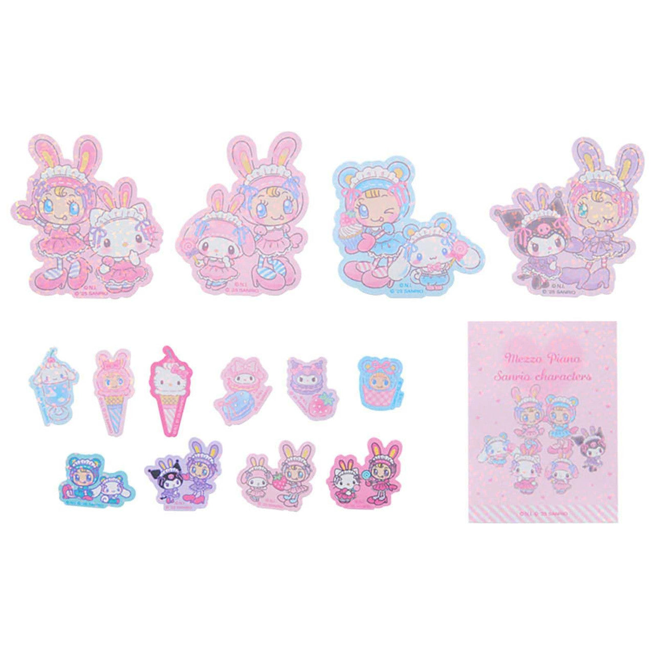 Sanrio | Mezzo Piano x Sanrio Characters Sticker Set