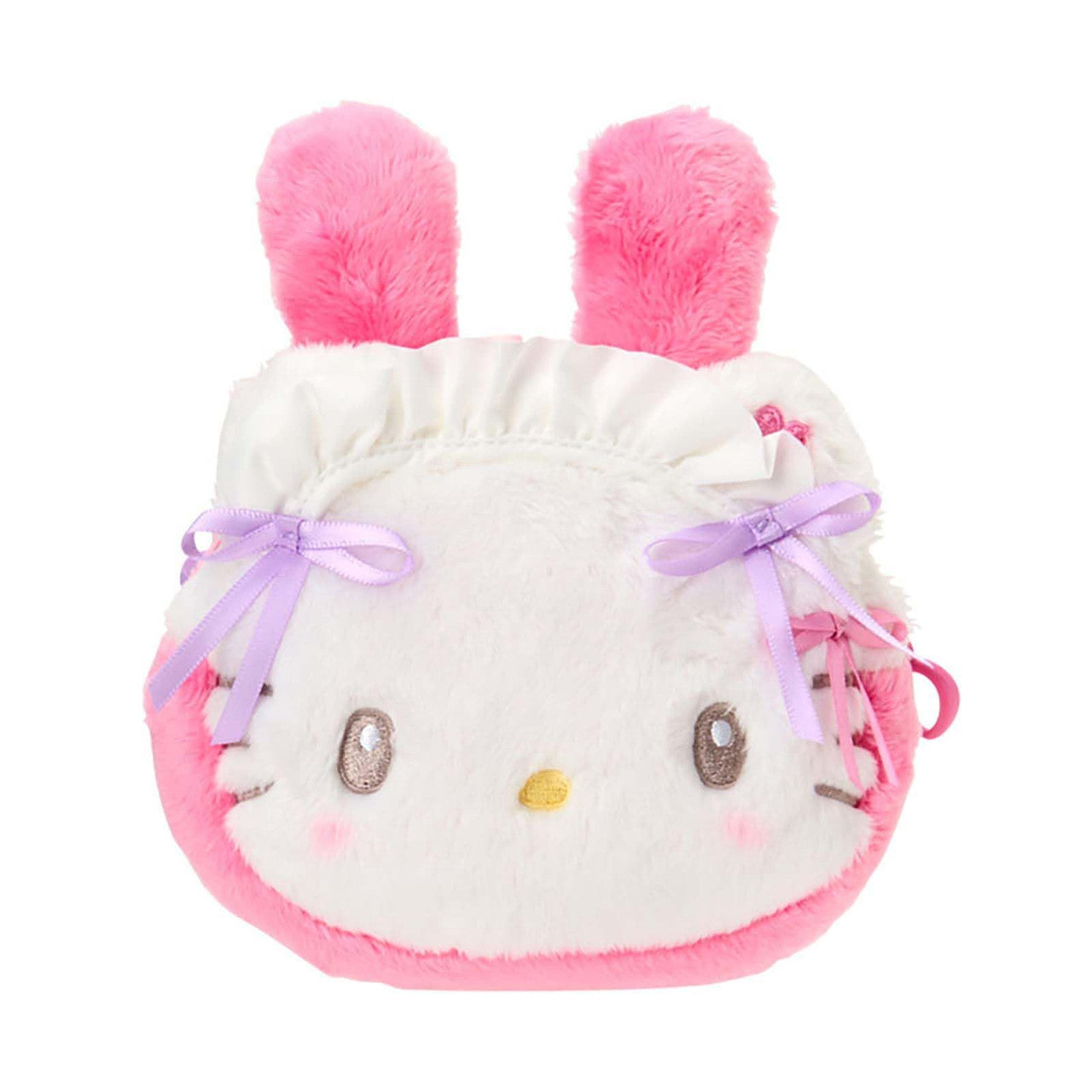 Sanrio | Mezzo Piano x Sanrio Characters Face Shaped Pouch - Hello Kitty