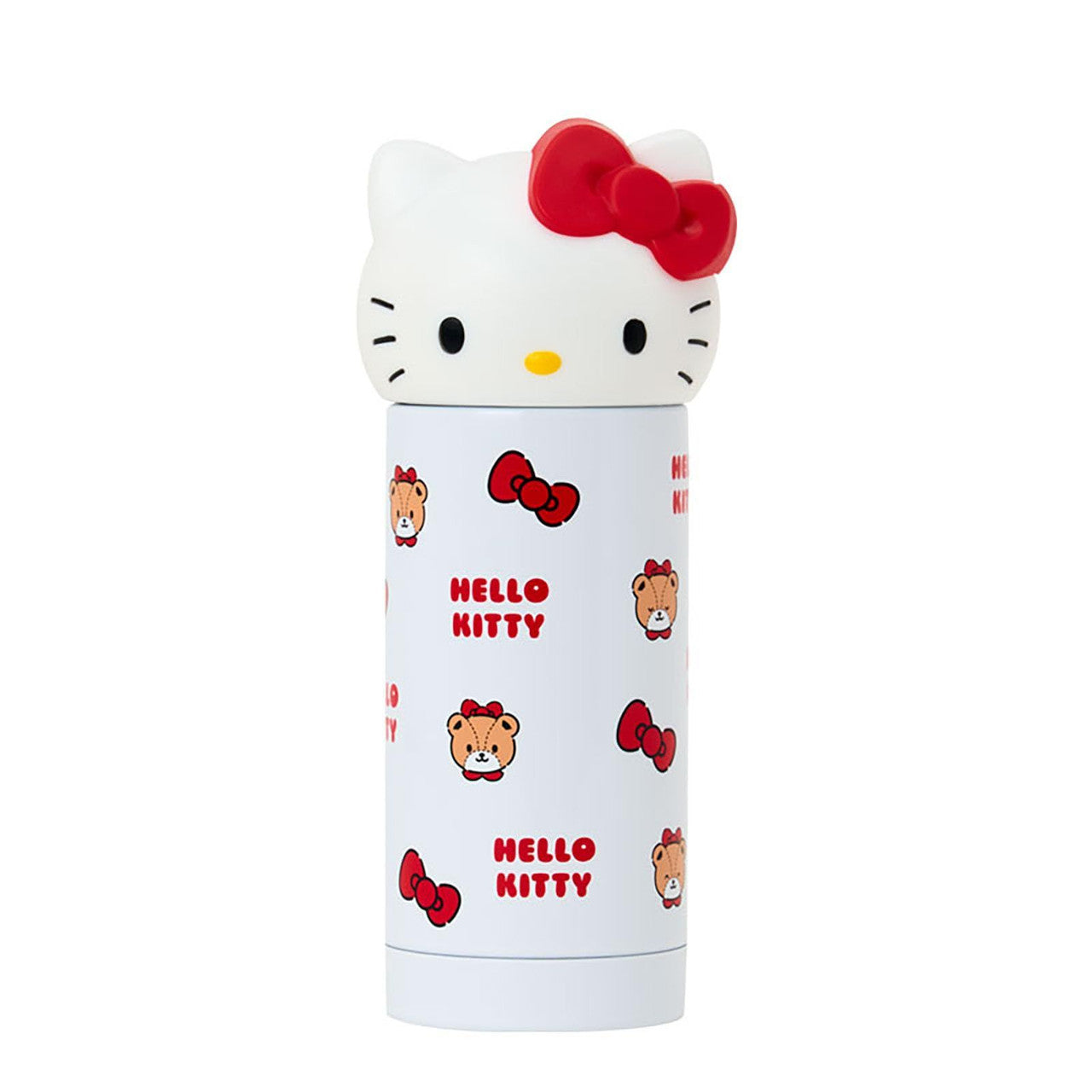 Sanrio | Sanrio Characters Face-Shaped Stainless Steel Water Bottle - Hello Kitty