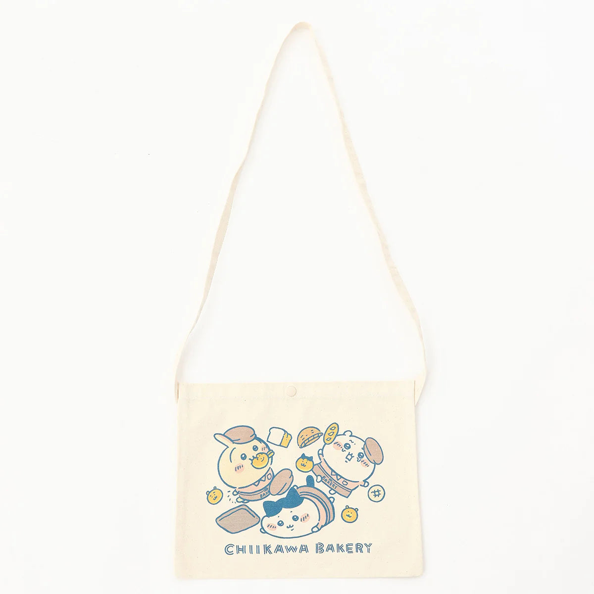 Chiikawa | 'Chiikawa Bakery Sacoche Falling Trio Natural Bag