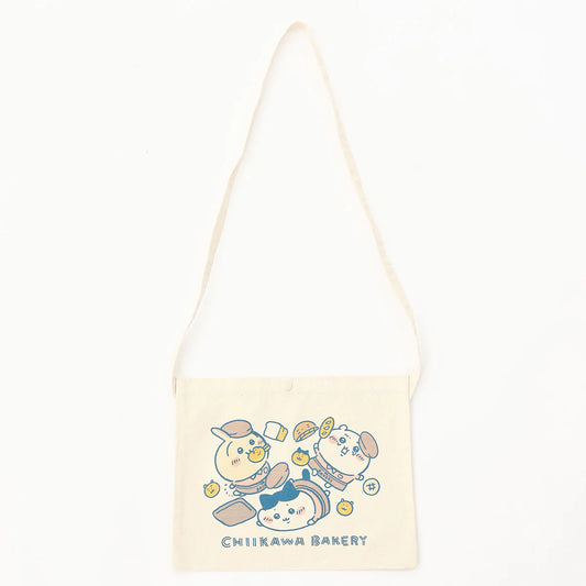 Chiikawa | 'Chiikawa Bakery Sacoche Falling Trio Natural Bag