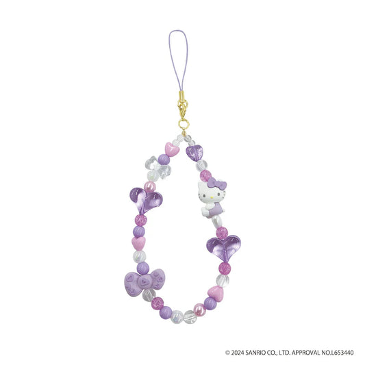 Sanrio | Hello Kitty 2024 GOGO Gal Collection 90s Phone Strap Leopard (Purple)