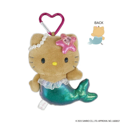 Sanrio | Sanrio Fantasy Series | Hello Kitty Mermaid Mascot - Tanned Green