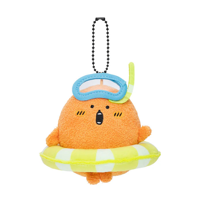 Nagano | Nagano Characters | Swimming Ring Mogura Croquette Mascot Holder