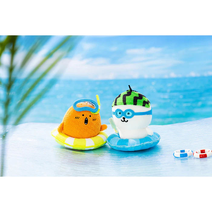 Nagano | Nagano Characters | Swimming Ring Mogura Croquette Mascot Holder