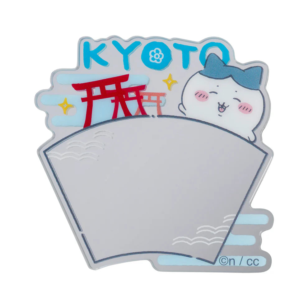 Chiikawa's | Chiikawa Mogumogu Honpo | Fushimi Inari Taisha Limited | Trading Mirror Stickers Blind Box (10 Types Box)