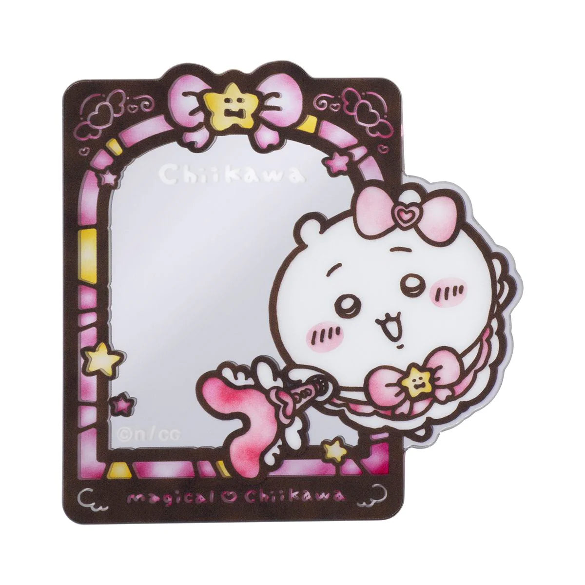 Chiikawa | 'Magical Chiikawa | Chiikawa Trading Stained Glass Style Mirror Sticker (8 Types in Total) | Blind Box