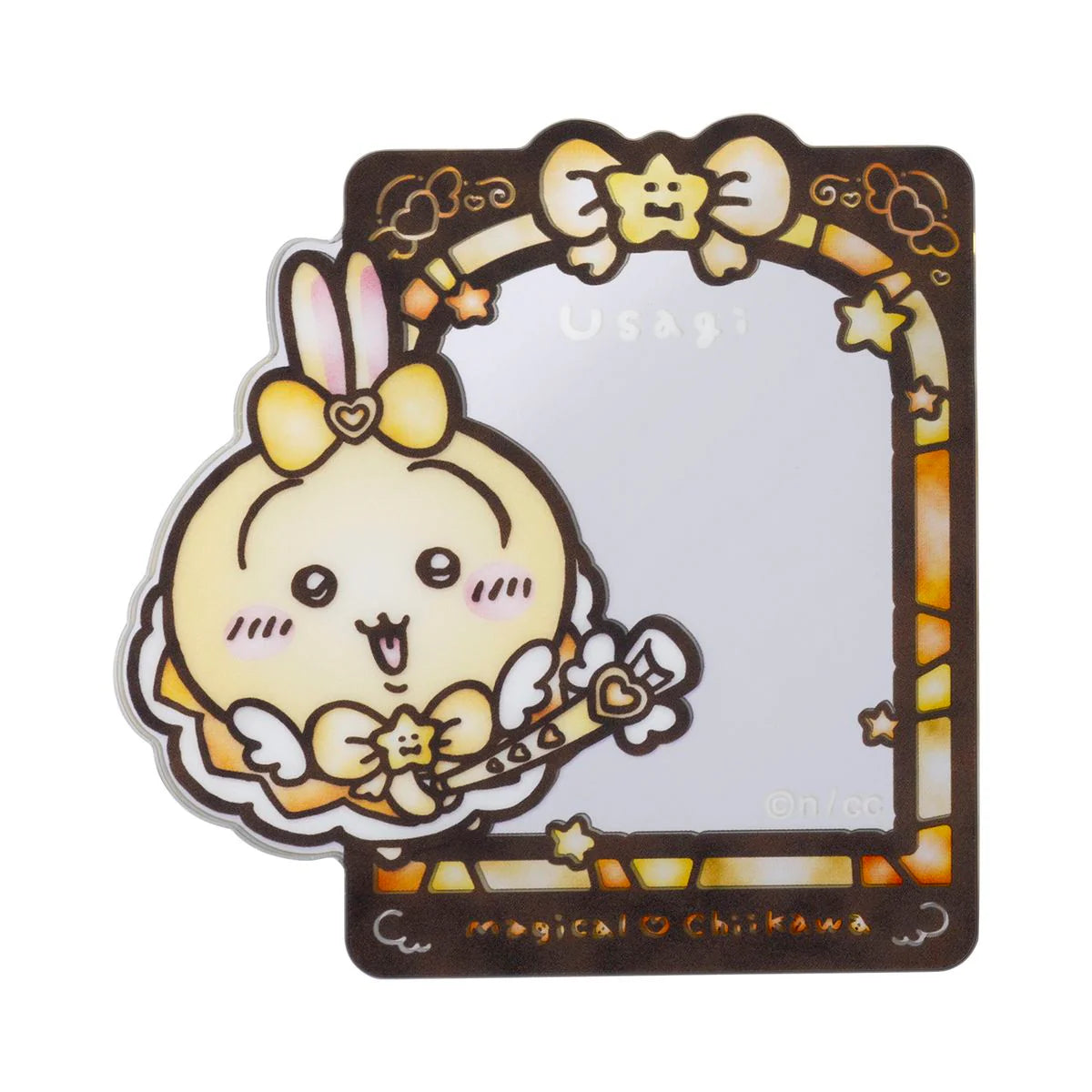 Chiikawa | 'Magical Chiikawa | Chiikawa Trading Stained Glass Style Mirror Sticker (8 Types in Total) | Blind Box