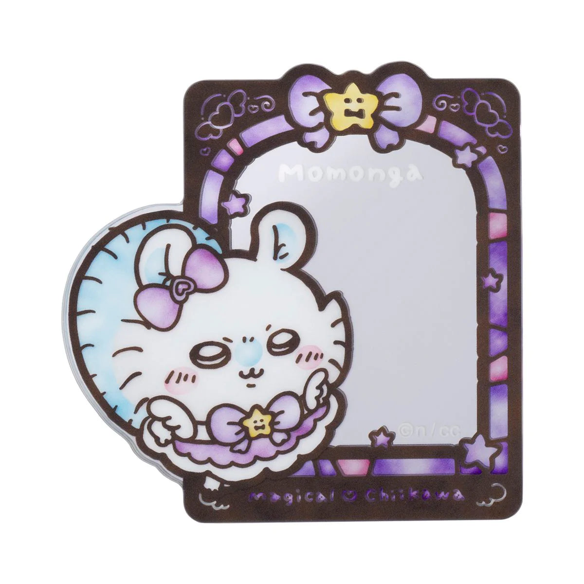 Chiikawa | 'Magical Chiikawa | Chiikawa Trading Stained Glass Style Mirror Sticker (8 Types in Total) | Blind Box