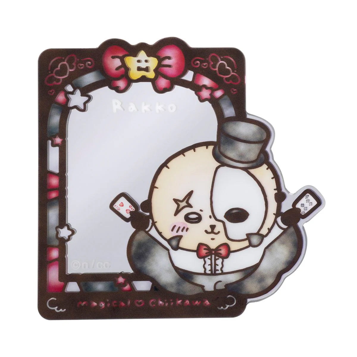 Chiikawa | 'Magical Chiikawa | Chiikawa Trading Stained Glass Style Mirror Sticker (8 Types in Total) | Blind Box