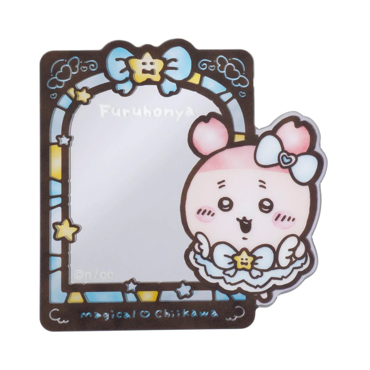 Chiikawa | 'Magical Chiikawa | Chiikawa Trading Stained Glass Style Mirror Sticker (8 Types in Total) | Blind Box