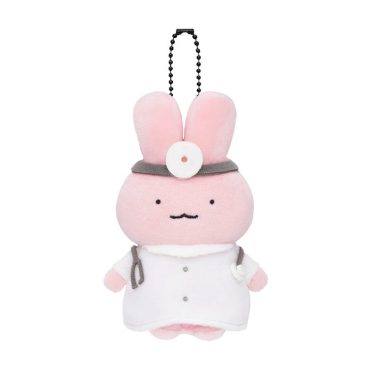 White Tiger and Black Tiger Sitting Petit Mini Plush Mascot Keychai - Doctor Rabbit