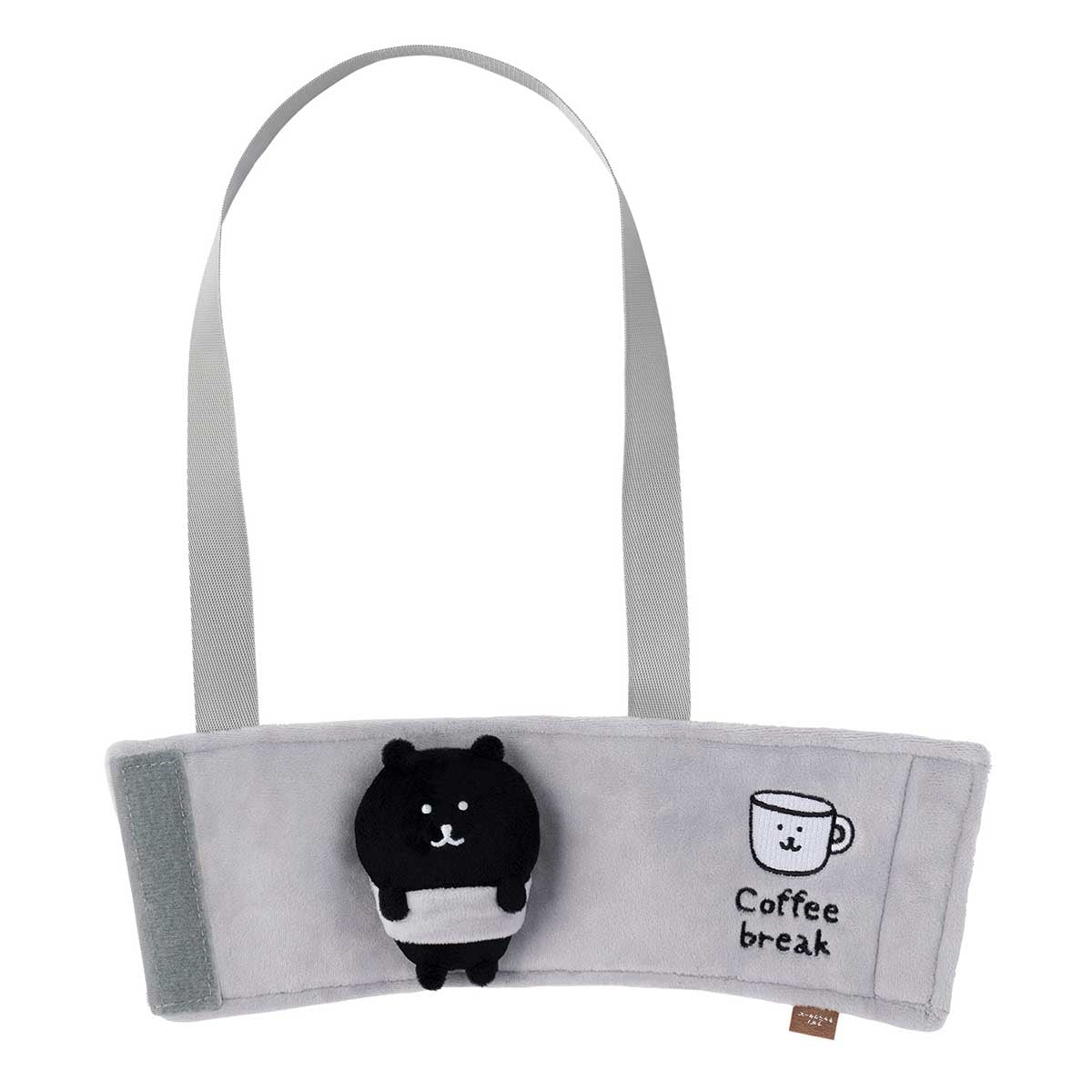 Nagano | Nagano Characters Plush Toy Drink Holder - Nagano Bear Black
