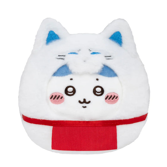 Chiikawa's | Chiikawa Mogumogu Honpo | Fushimi Inari Taisha Limited Daruma Plush Toy - 02 Hachiware