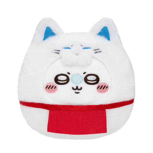 Chiikawa's | Chiikawa Mogumogu Honpo | Fushimi Inari Taisha Limited Daruma Plush Toy - 04 Momonga