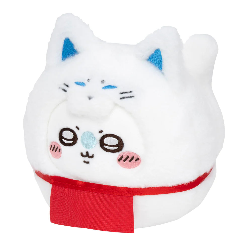 Chiikawa's | Chiikawa Mogumogu Honpo | Fushimi Inari Taisha Limited Daruma Plush Toy - 04 Momonga