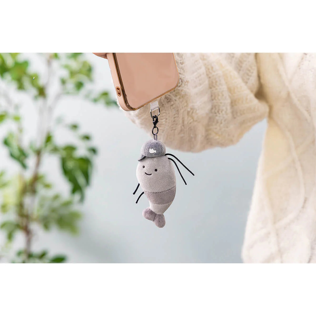 White Tiger and Black Tiger Toraebi Store Delivery Plush Mascot Keychain