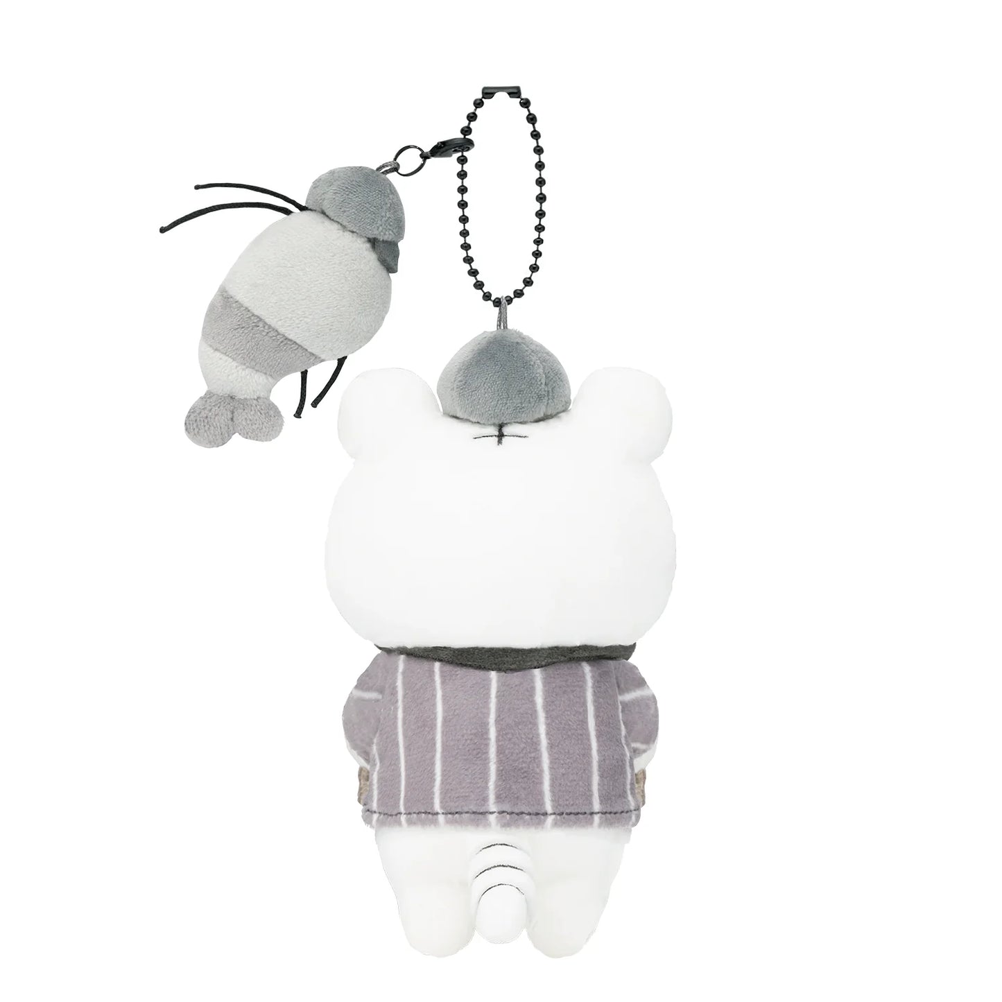 White Tiger and Black Tiger Toraebi Store Delivery Plush Mascot Keychain