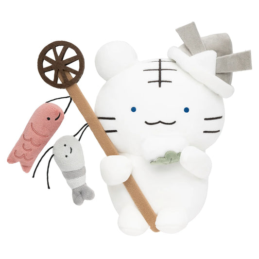 White Tiger and Black Tiger Greedy! Children's Day Plush