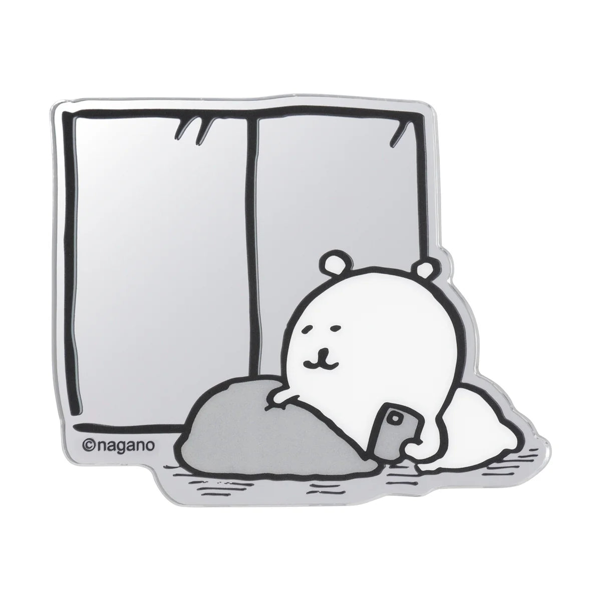 Nagano | Nagano Characters Trading Mirror Stickers Blind Box (8 Types in Total)