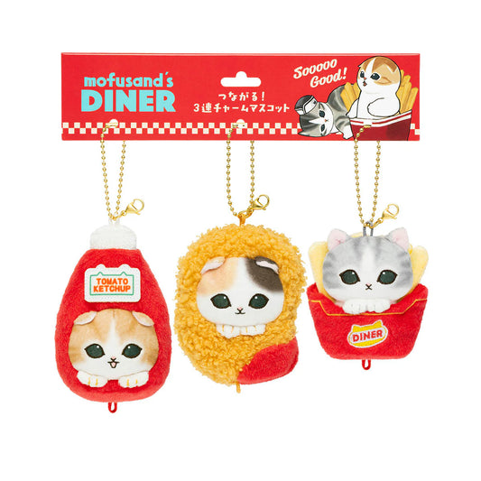 Mofusand | Mofusand Connect With Mofusand Diner Mascot - Triple Charm