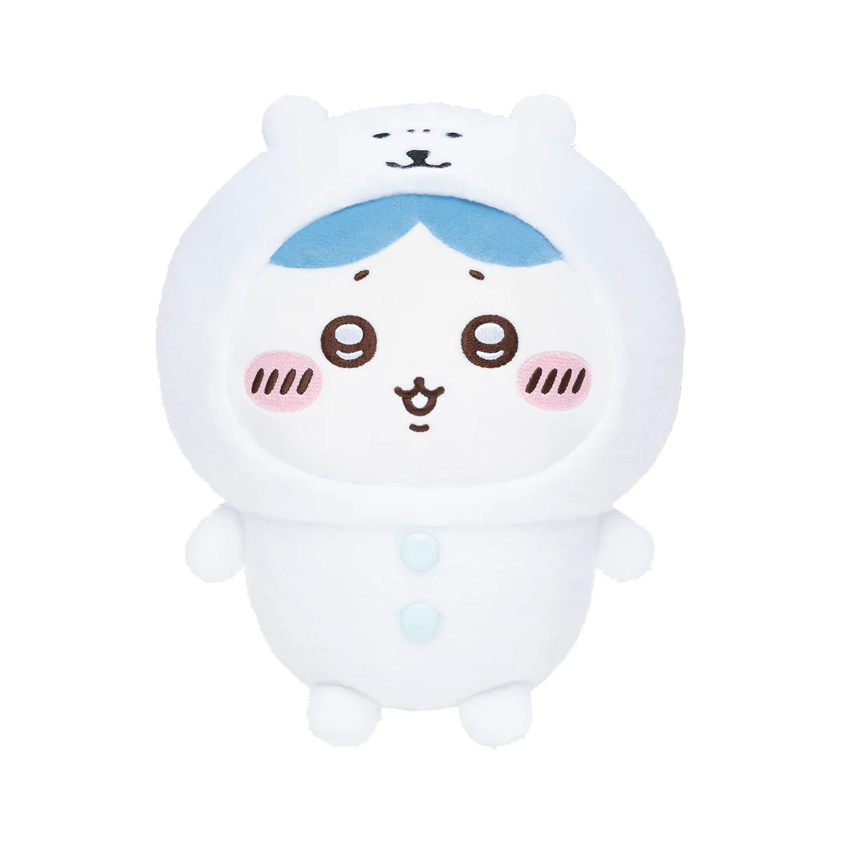 Nagano | Nagano Characters Wearing a Nagano Bear Hood Plush Toy S - 02 Hachiware