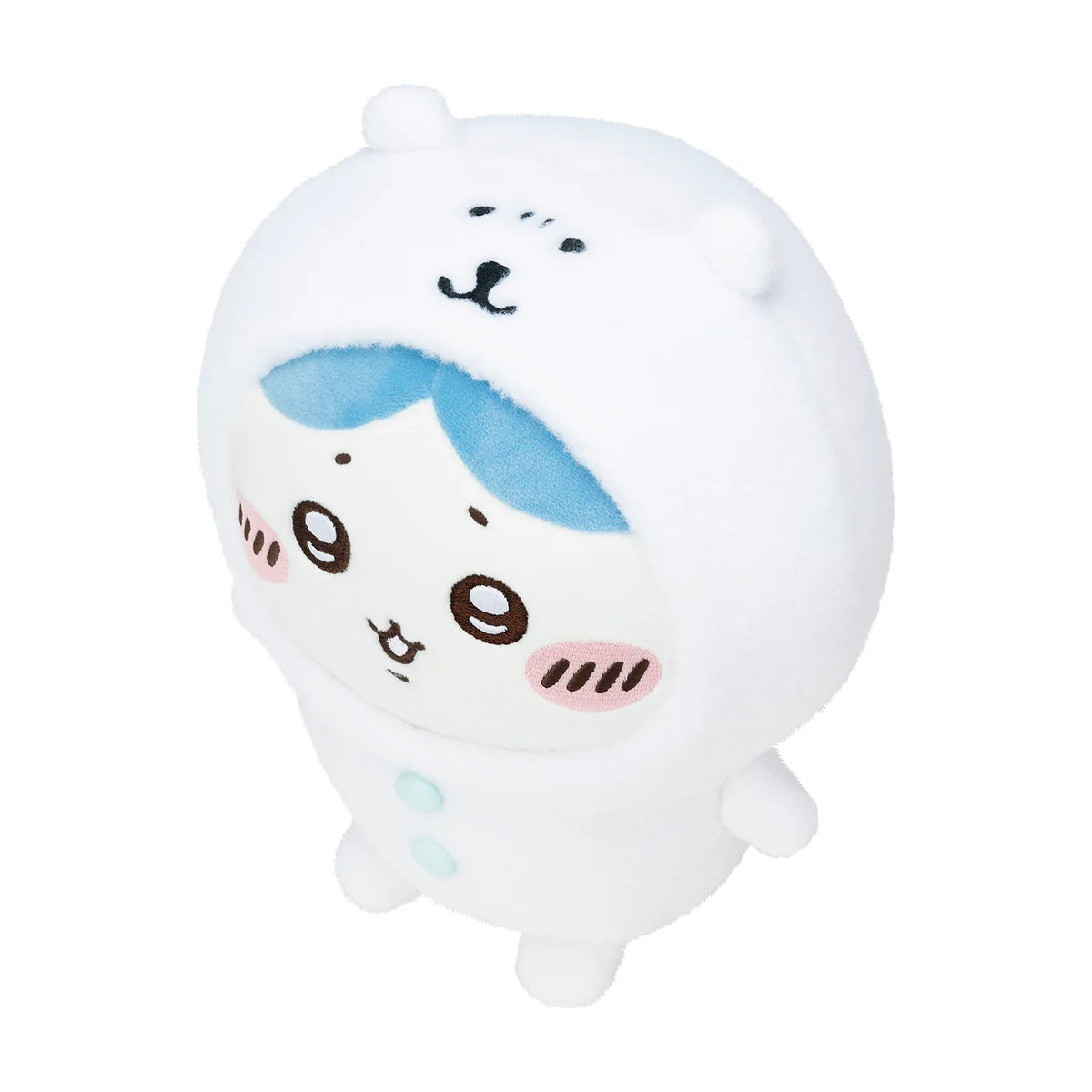 Nagano | Nagano Characters Wearing a Nagano Bear Hood Plush Toy S - 02 Hachiware