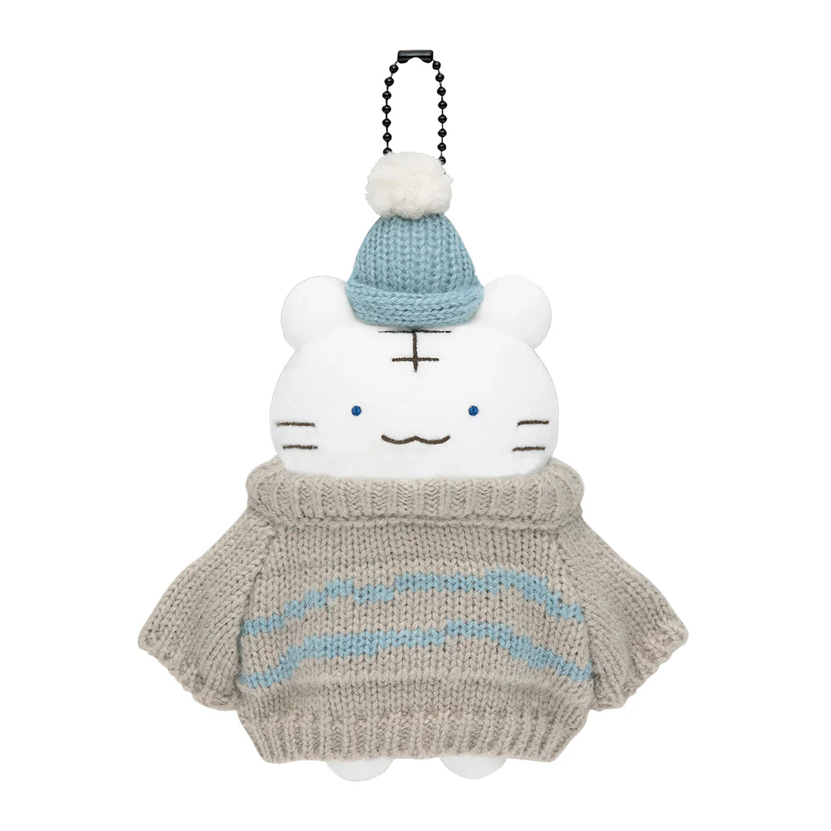 White Tiger and Black Tiger Winter Mascot - Oversized Sweater White Tiger