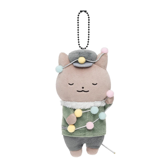 White Tiger and Black Tiger Winter Mascot - Decorated Dog Policeman