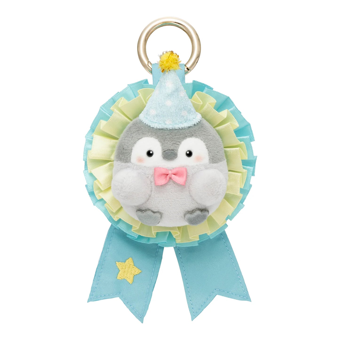 Koupen-Chan | Koupen-chan "I gave you an accent! 9th anniversary" Plush Keychain (Light Blue)