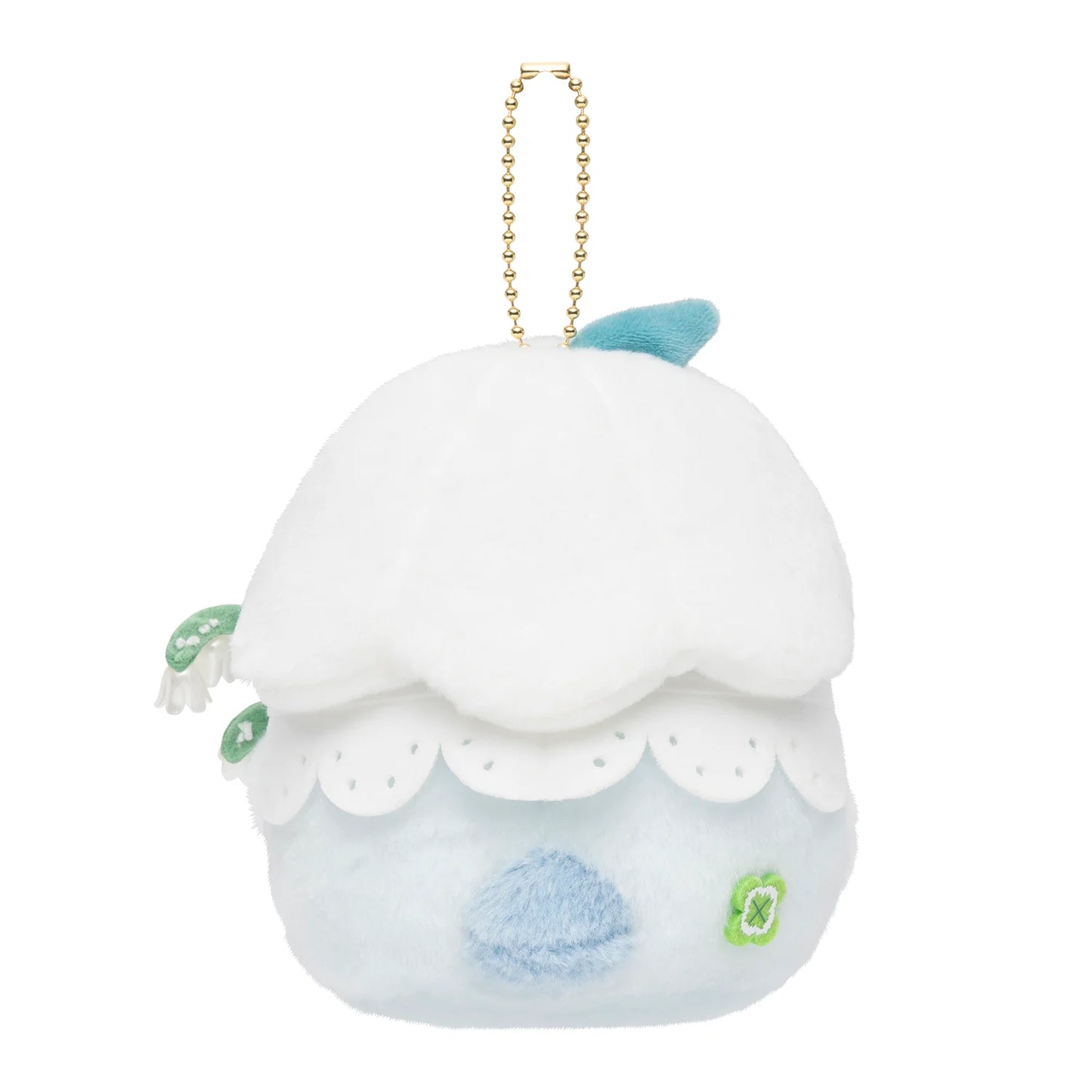Koupen-Chan | Koupen-chan Hanamaru Sky Blue Bouquet - Sparkling Morning Dew Lucky Lily of the Valley Mascot