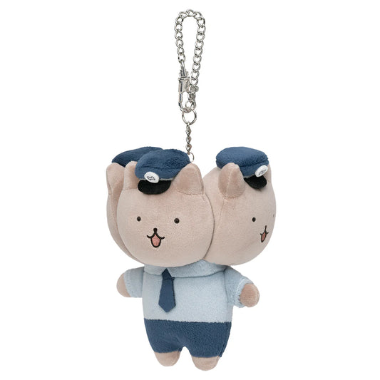 White Tiger and Black Tiger Dr Rabbit Nandemo Hospital Mascot -  Cerberus Dog Policeman