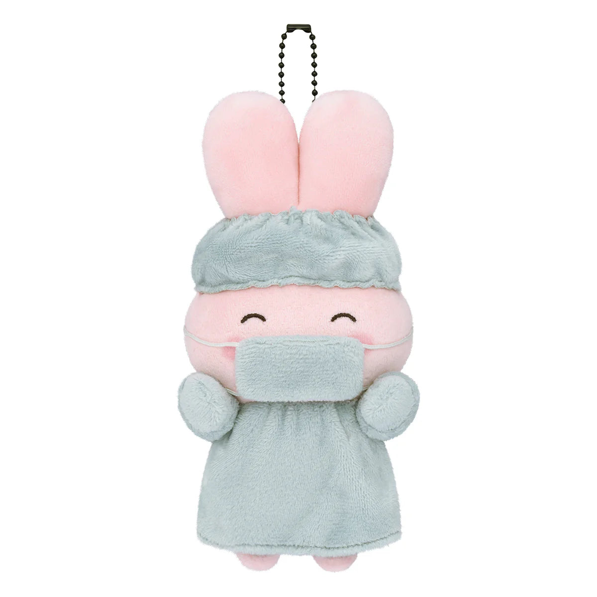 White Tiger and Black Tiger Dr Rabbit Nandemo Hospital Mascot - Doctor Rabbit In Surgical Swear