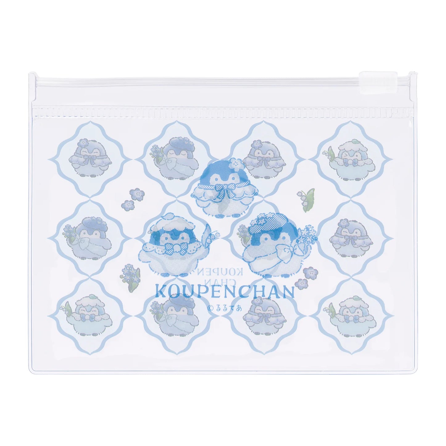Koupen-Chan | Koupen-chan Hanamaru Sky Blue Bouquet Trading Slider Pouch Blind Box (6 Types)
