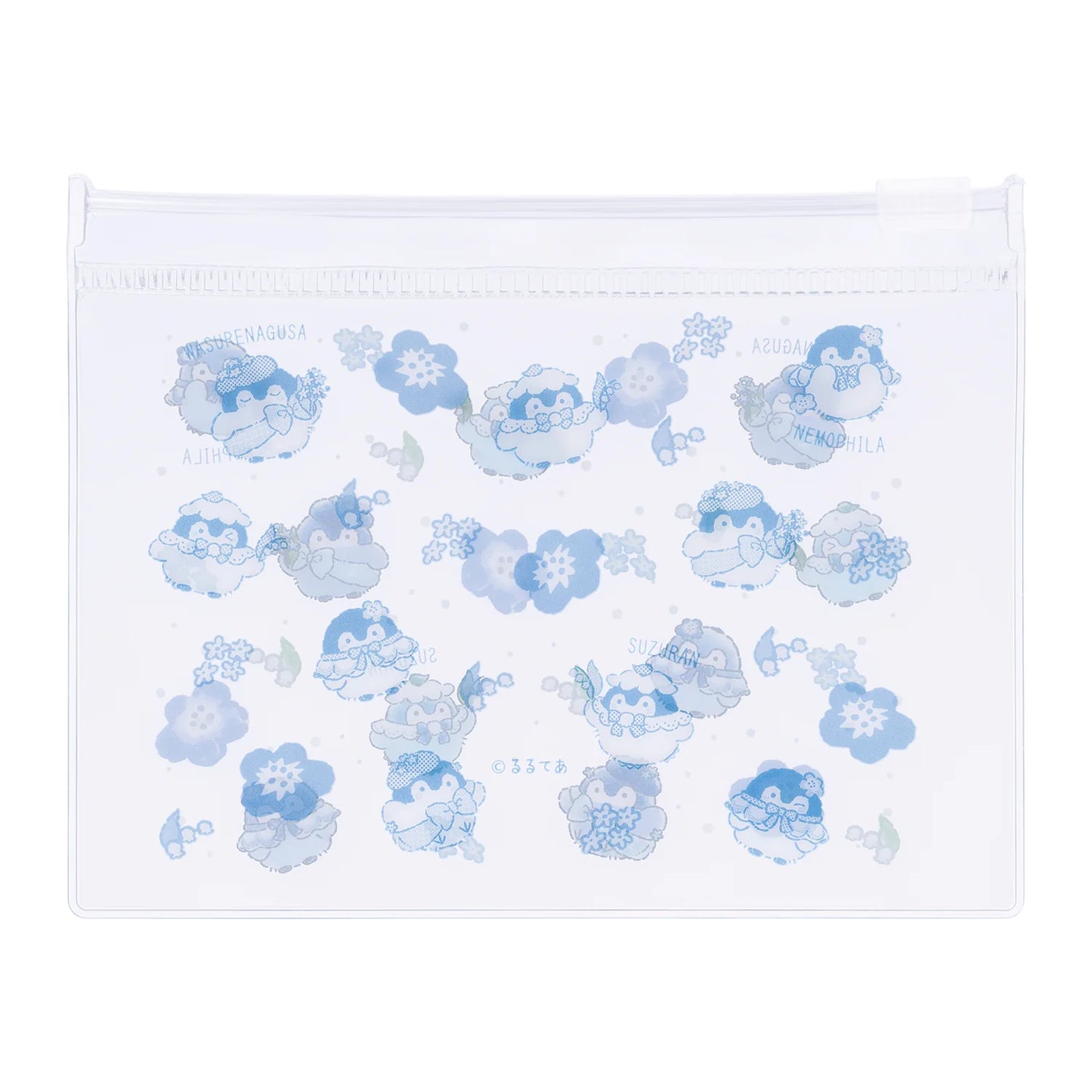 Koupen-Chan | Koupen-chan Hanamaru Sky Blue Bouquet Trading Slider Pouch Blind Box (6 Types)