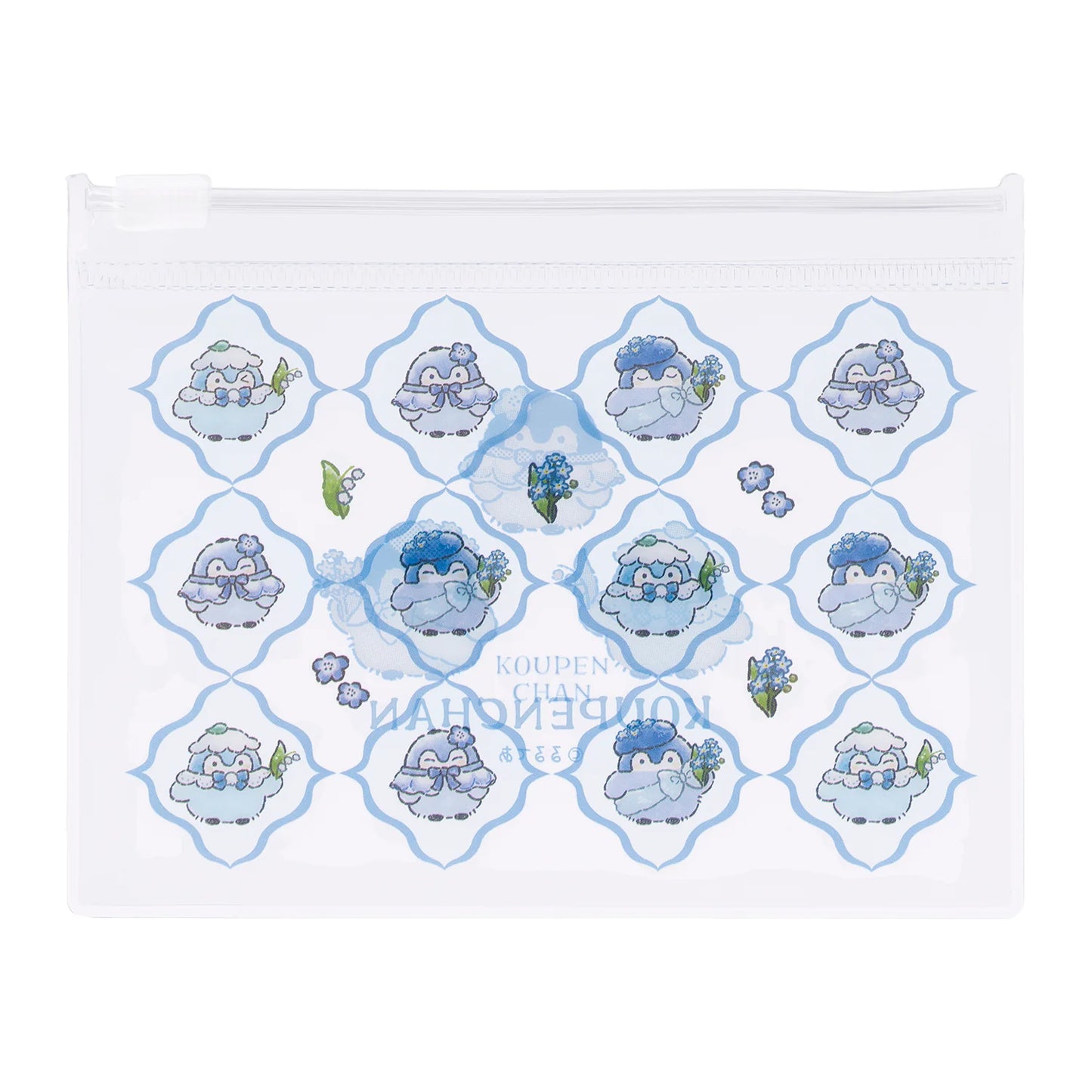 Koupen-Chan | Koupen-chan Hanamaru Sky Blue Bouquet Trading Slider Pouch Blind Box (6 Types)