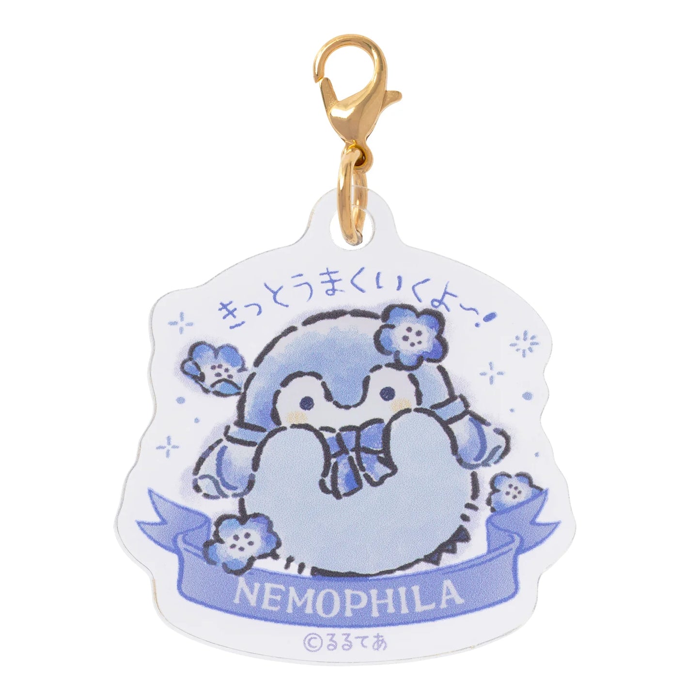 Koupen-Chan | Koupen-chan Hanamaru Sky Blue Bouquet Trading Acrylic Charm Blind Box (6 Types)