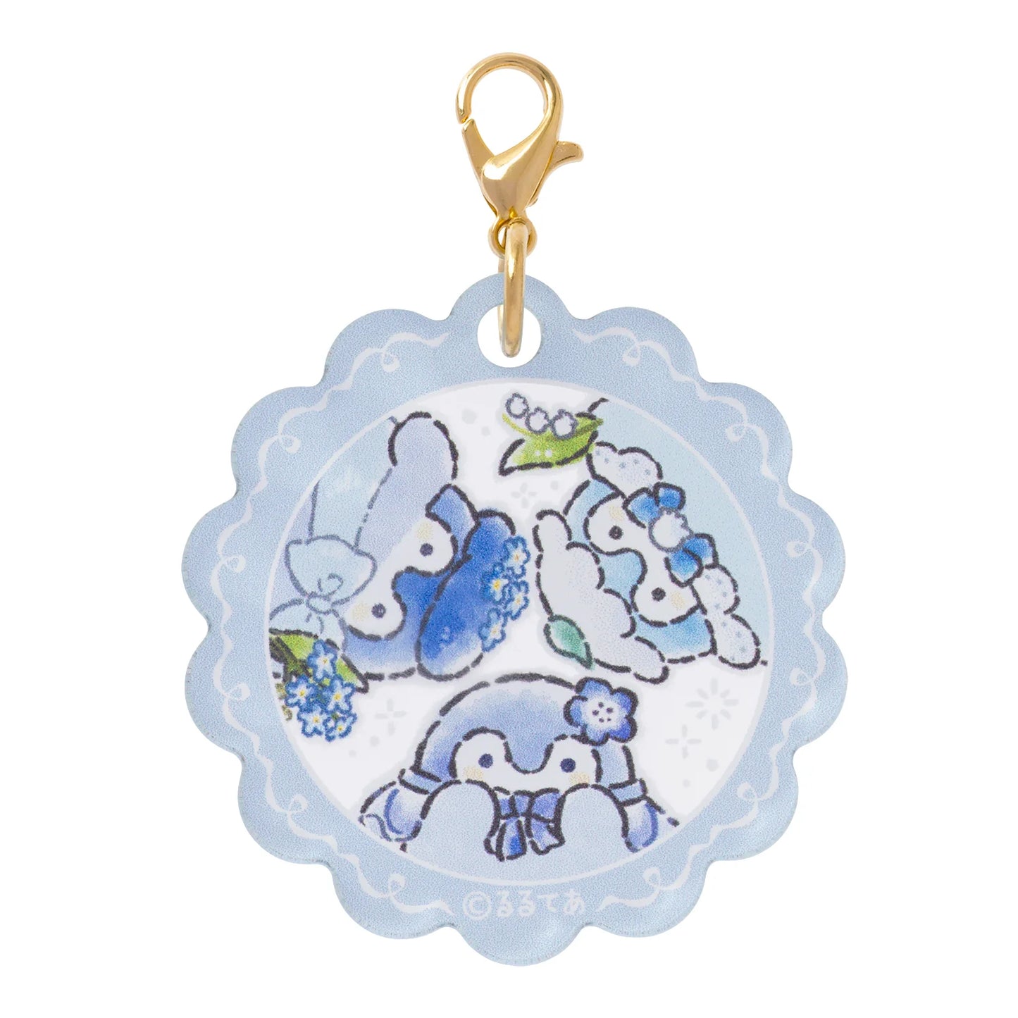 Koupen-Chan | Koupen-chan Hanamaru Sky Blue Bouquet Trading Acrylic Charm Blind Box (6 Types)