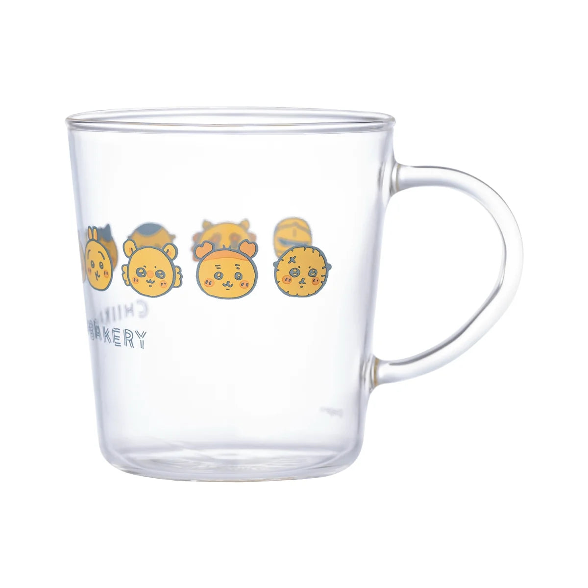 Chiikawa | 'Chiikawa Bakery Heat-Resistant Glass Mug - Bread All